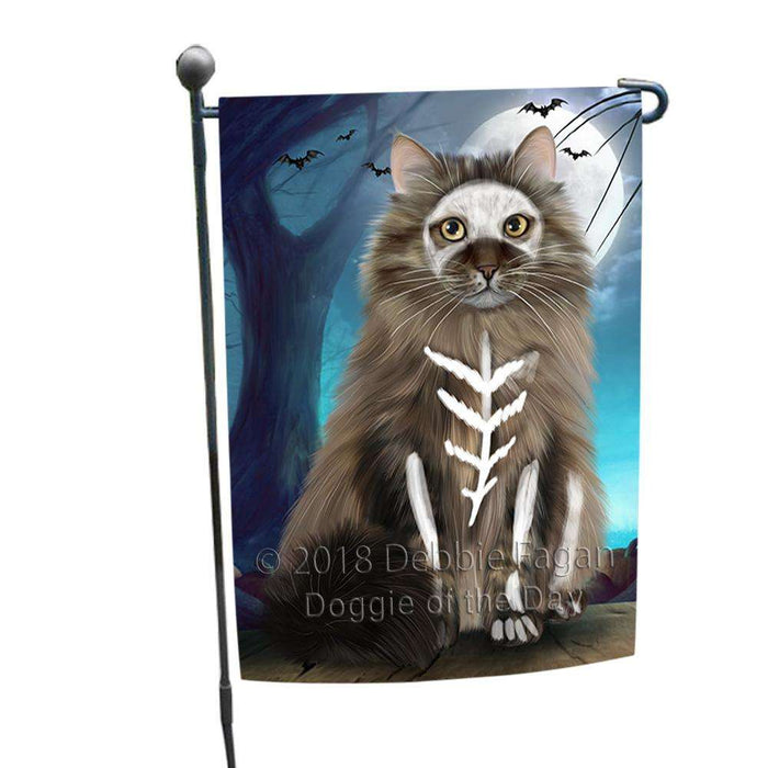 Happy Halloween Trick or Treat Siberian Cat Garden Flag GFLG54720