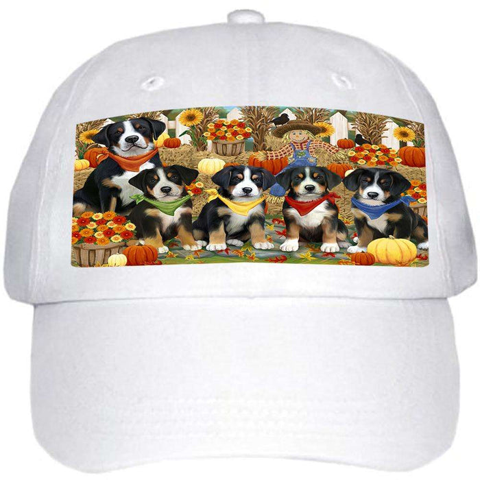 Harvest Time Festival Day Greater Swiss Mountain Dogs Ball Hat Cap HAT60849