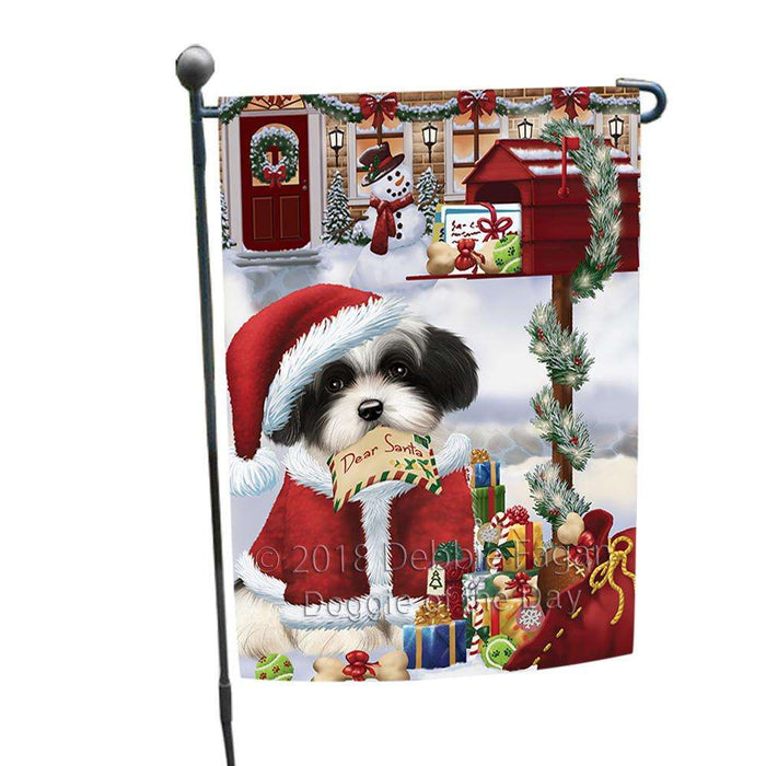 Havanese Dog Dear Santa Letter Christmas Holiday Mailbox Garden Flag GFLG53966