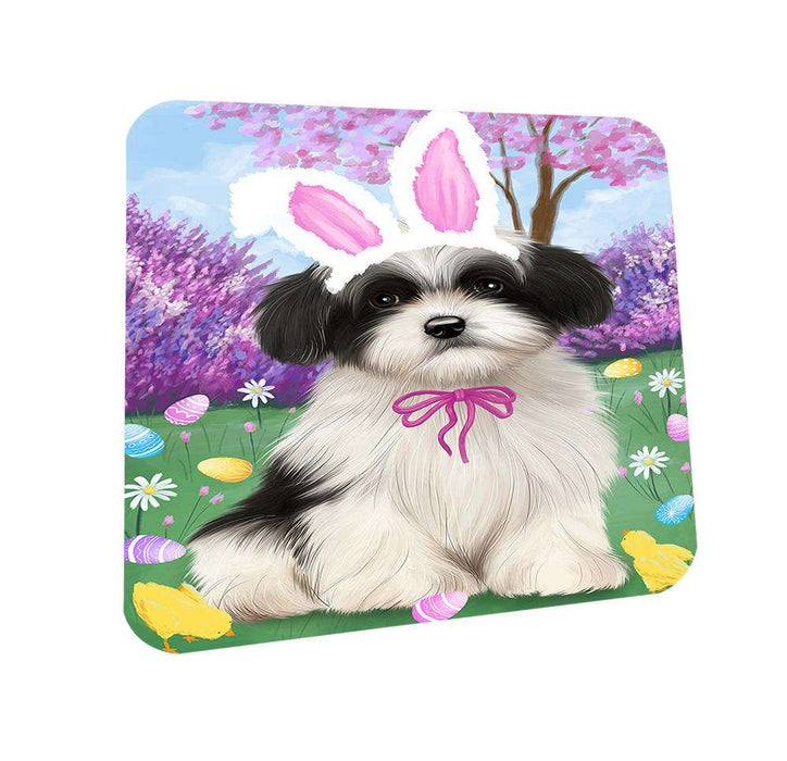 Havanese Dog Easter Holiday Coasters Set of 4 CST49121