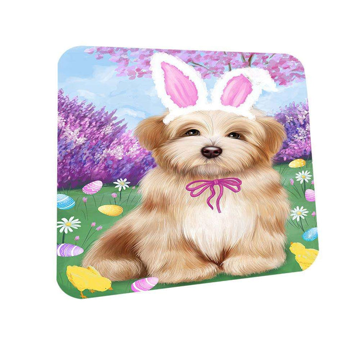 Havanese Dog Easter Holiday Coasters Set of 4 CST49122