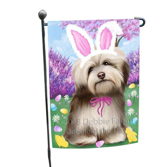 Havanese Dog Easter Holiday Garden Flag GFLG49068