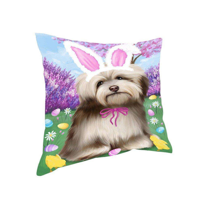 Havanese Dog Easter Holiday Pillow PIL52492