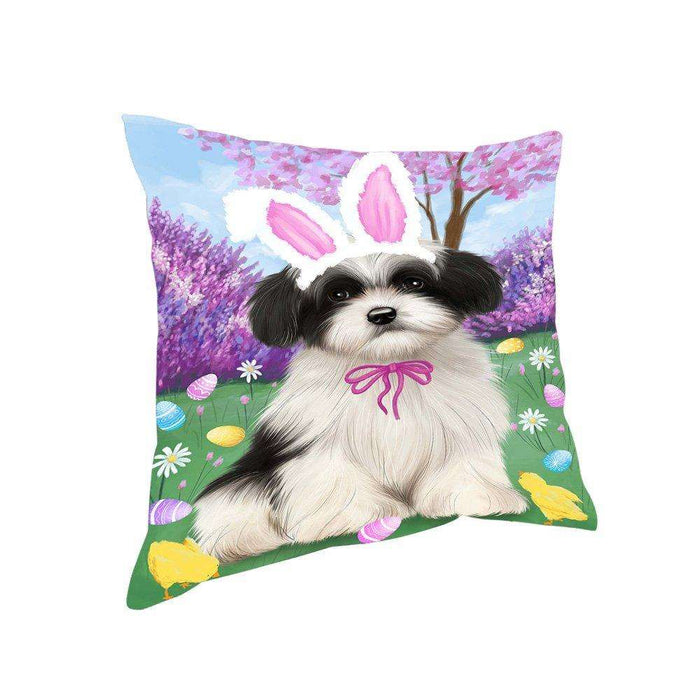 Havanese Dog Easter Holiday Pillow PIL52504