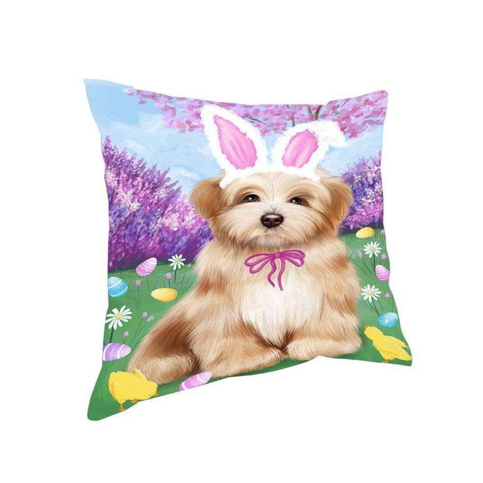 Havanese Dog Easter Holiday Pillow PIL52508