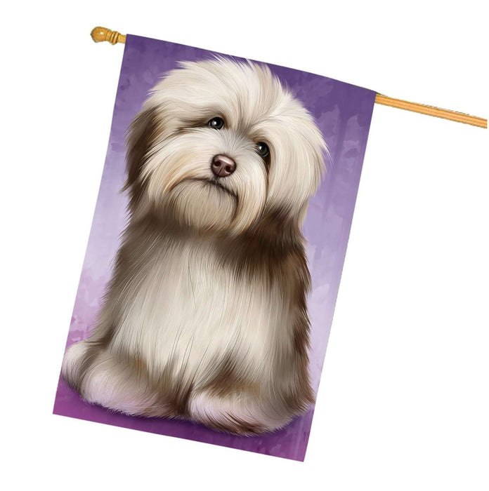 Havanese Dog House Flag FLG48264