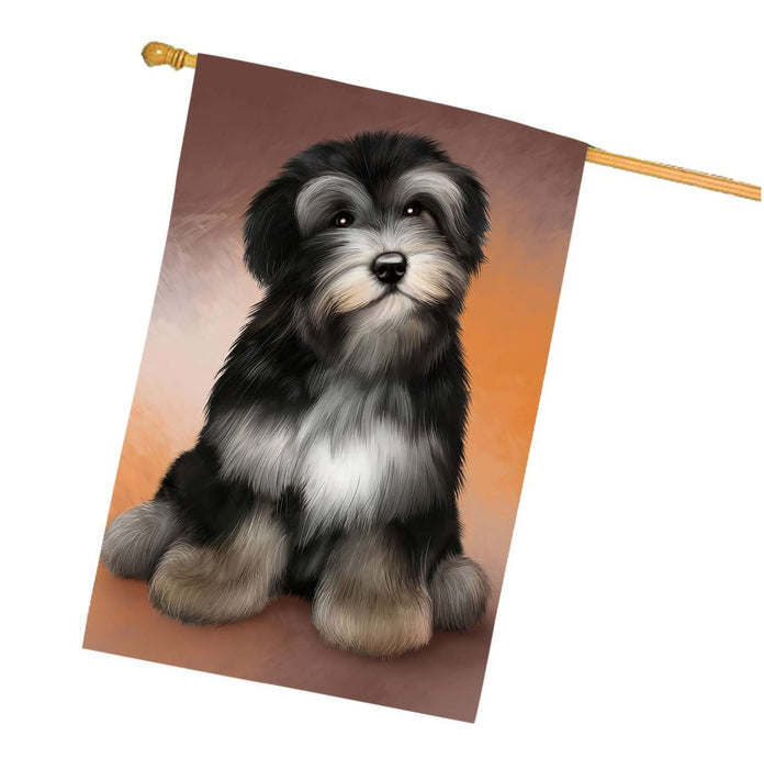 Havanese Dog House Flag FLG48268