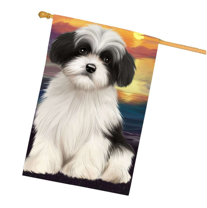 Havanese Dog House Flag FLG48509