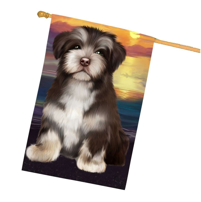 Havanese Dog House Flag FLG48510