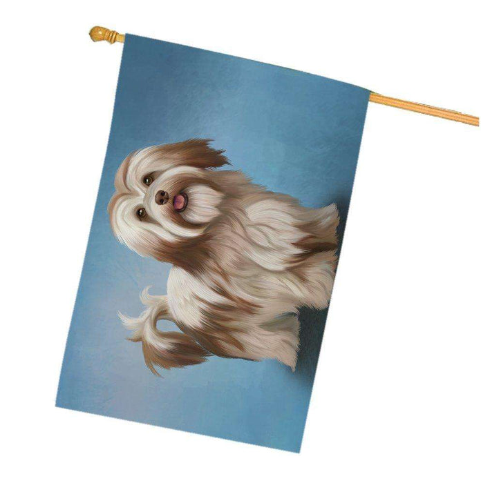 Havanese Dog House Flag