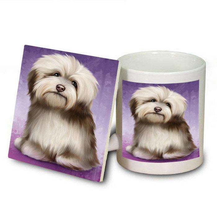 Havanese Dog Mug and Coaster Set MUC48309