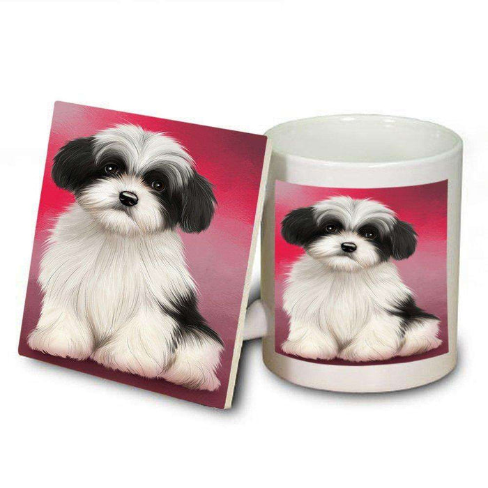 Havanese Dog Mug and Coaster Set MUC48310
