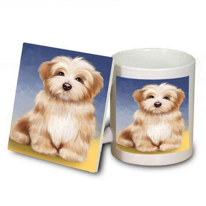 Havanese Dog Mug and Coaster Set MUC48312