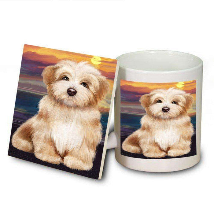 Havanese Dog Mug and Coaster Set MUC48490