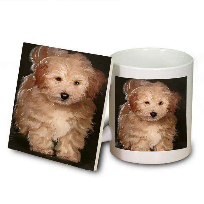 Havanese Dog Mug and Coaster Set