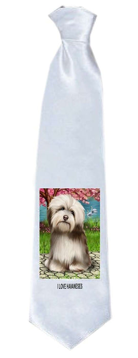 Havanese Dog Neck Tie TIE48302