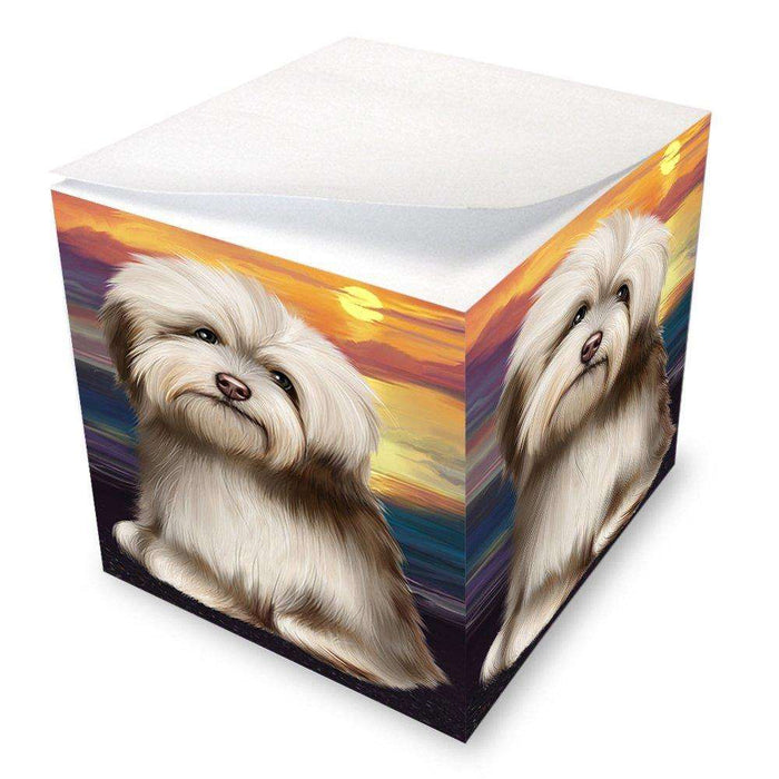 Havanese Dog Note Cube NOC48495