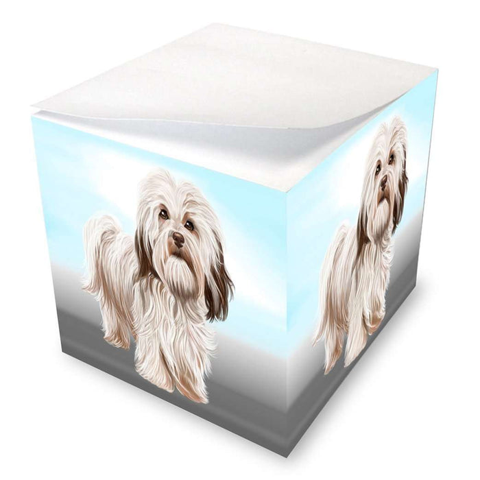 Havanese Dog Note Cube