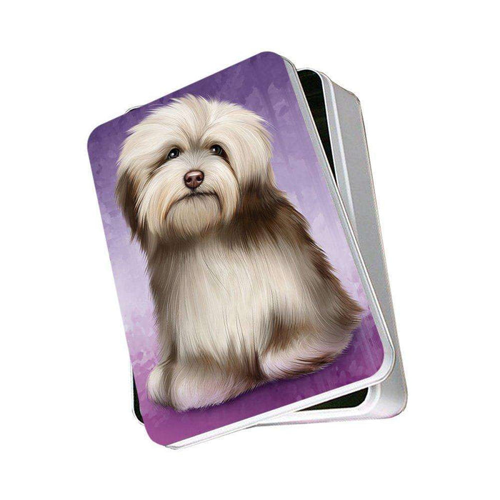 Havanese Dog Photo Storage Tin PITN48317