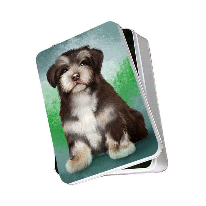 Havanese Dog Photo Storage Tin PITN48319