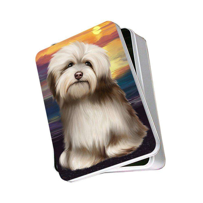 Havanese Dog Photo Storage Tin PITN48495