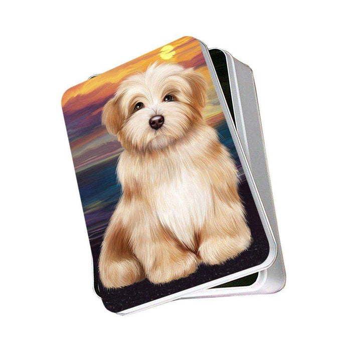 Havanese Dog Photo Storage Tin PITN48498