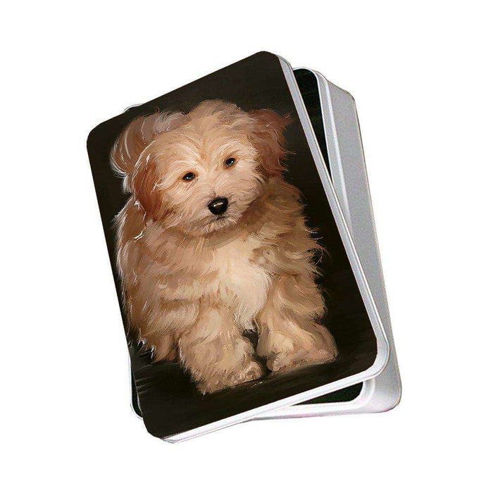 Havanese Dog Photo Storage Tin