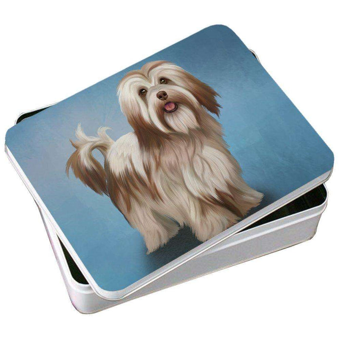 Havanese Dog Photo Tin