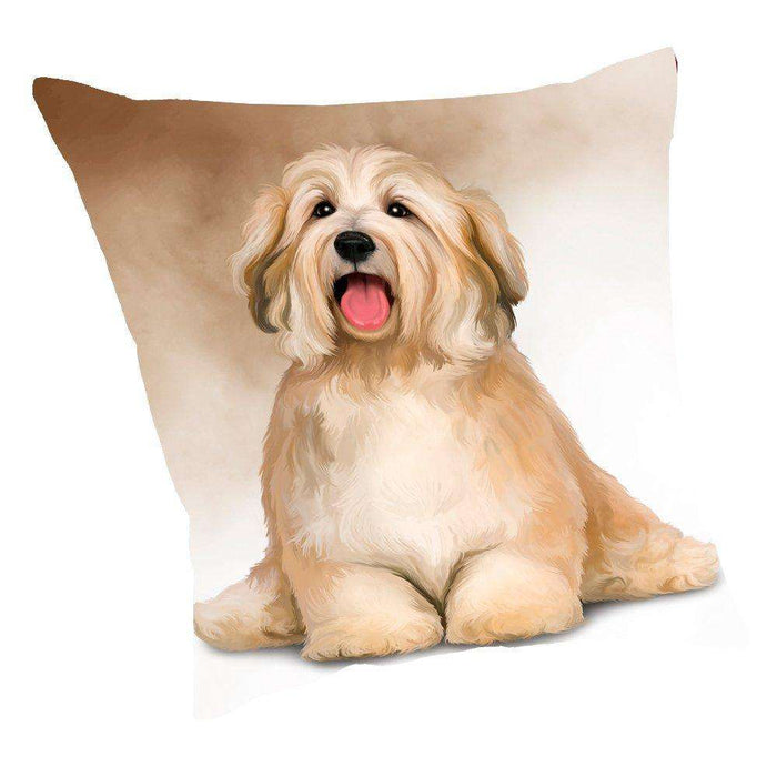 Havanese Dog Throw Pillow D025