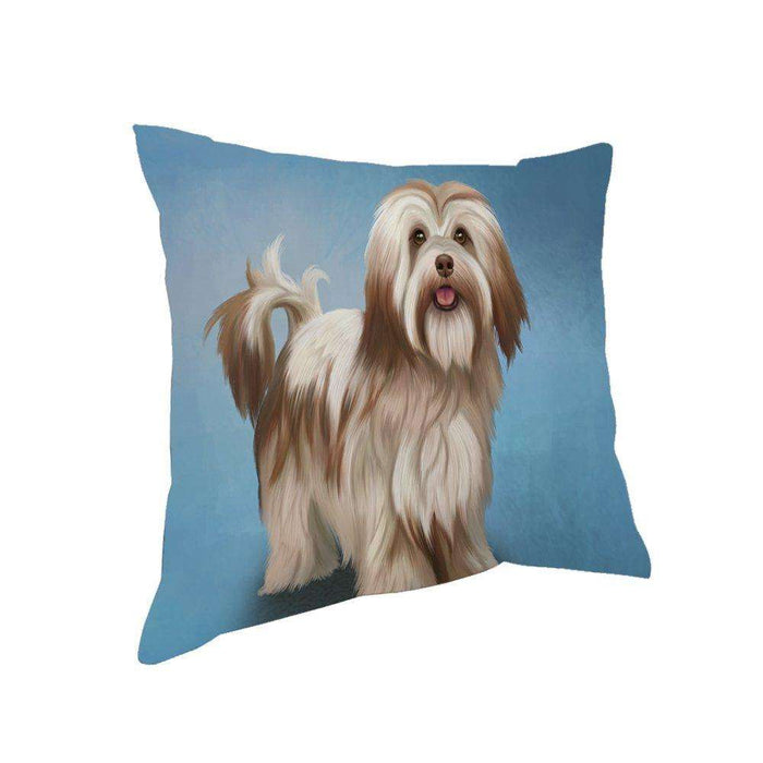 Havanese Dog Throw Pillow