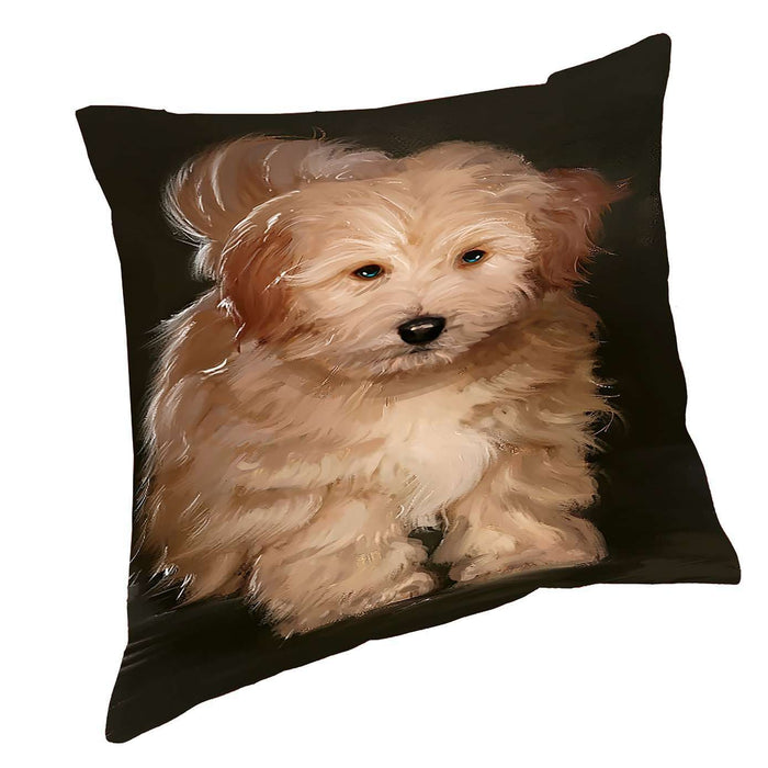Havanese Dog Throw Pillow