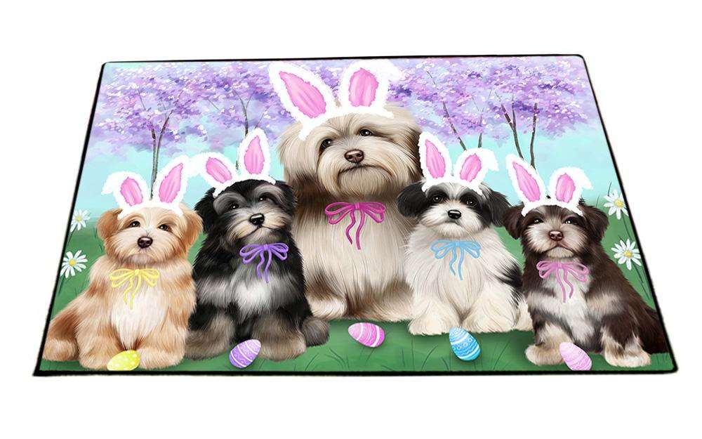 Havanese Dogs Easter Holiday Floormat FLMS49587