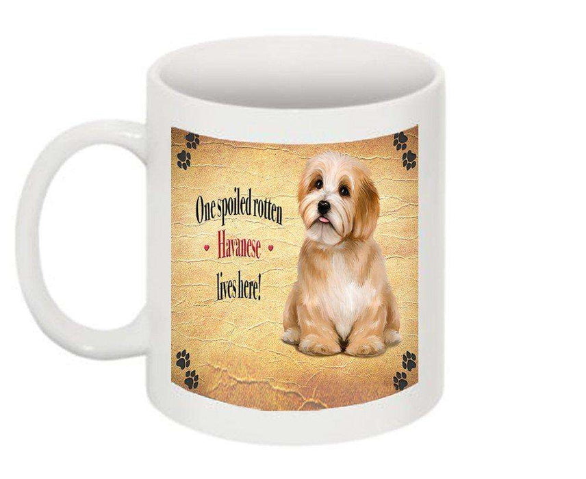 Havanese Spoiled Rotten Dog Mug