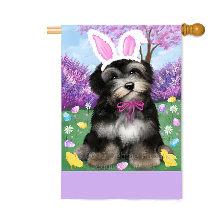 Personalized Easter Holiday Havanese Dog Custom House Flag FLG-DOTD-A58945