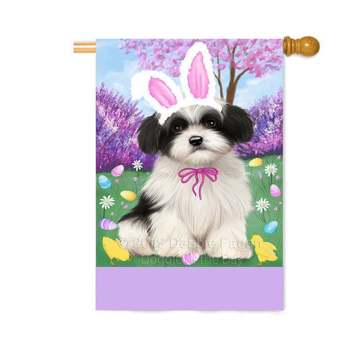 Personalized Easter Holiday Havanese Dog Custom House Flag FLG-DOTD-A58946