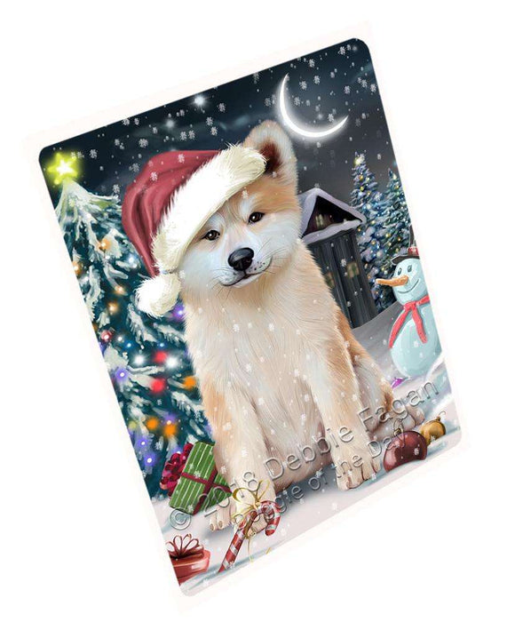 Have a Holly Jolly Akita Dog Christmas Cutting Board C59097