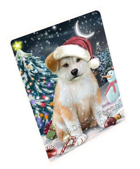 Have a Holly Jolly Akita Dog Christmas Cutting Board C59106
