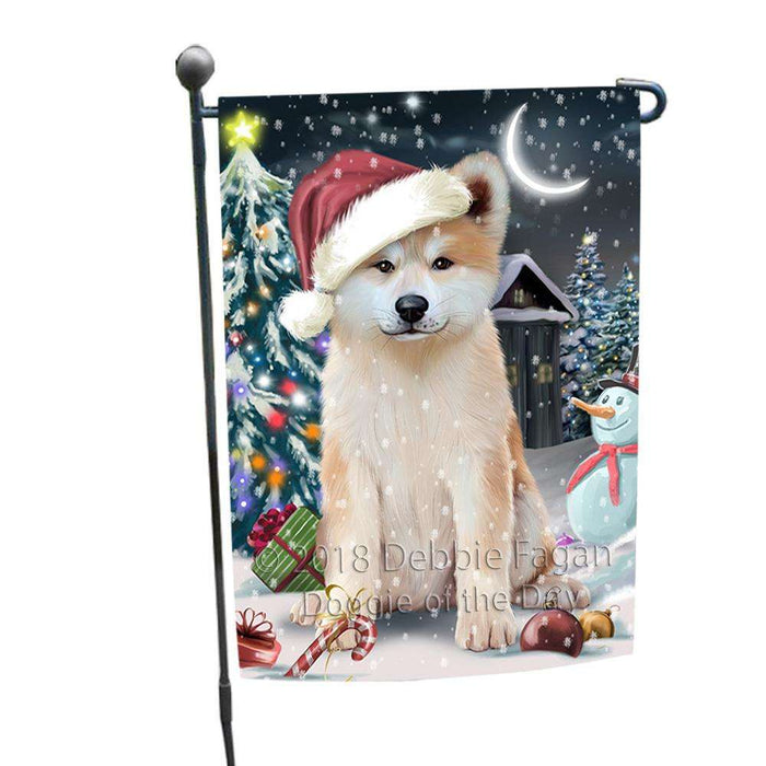 Have a Holly Jolly Akita Dog Christmas  Garden Flag GFLG51613