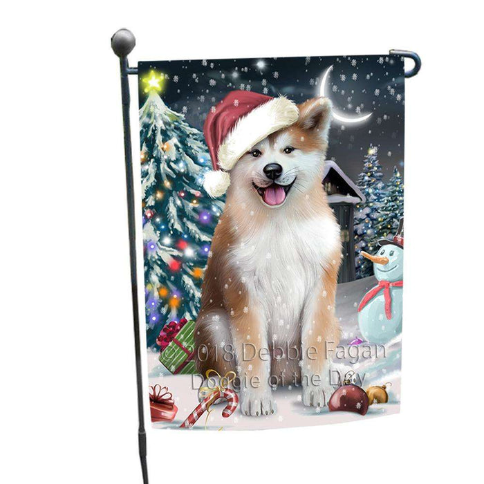 Have a Holly Jolly Akita Dog Christmas  Garden Flag GFLG51614