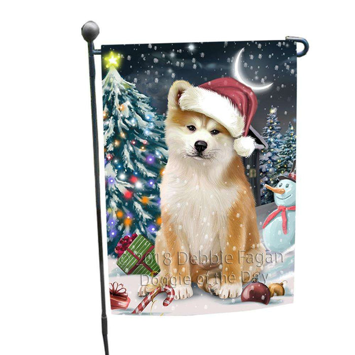 Have a Holly Jolly Akita Dog Christmas  Garden Flag GFLG51615