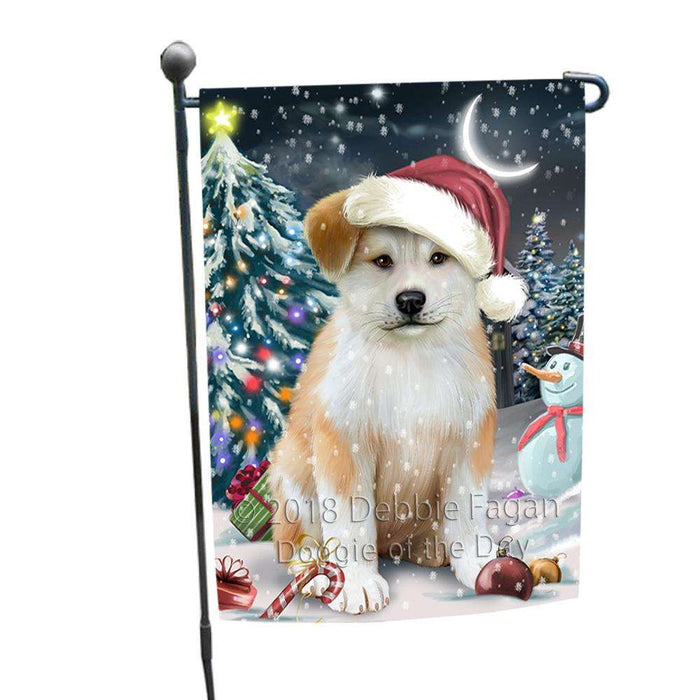 Have a Holly Jolly Akita Dog Christmas  Garden Flag GFLG51616