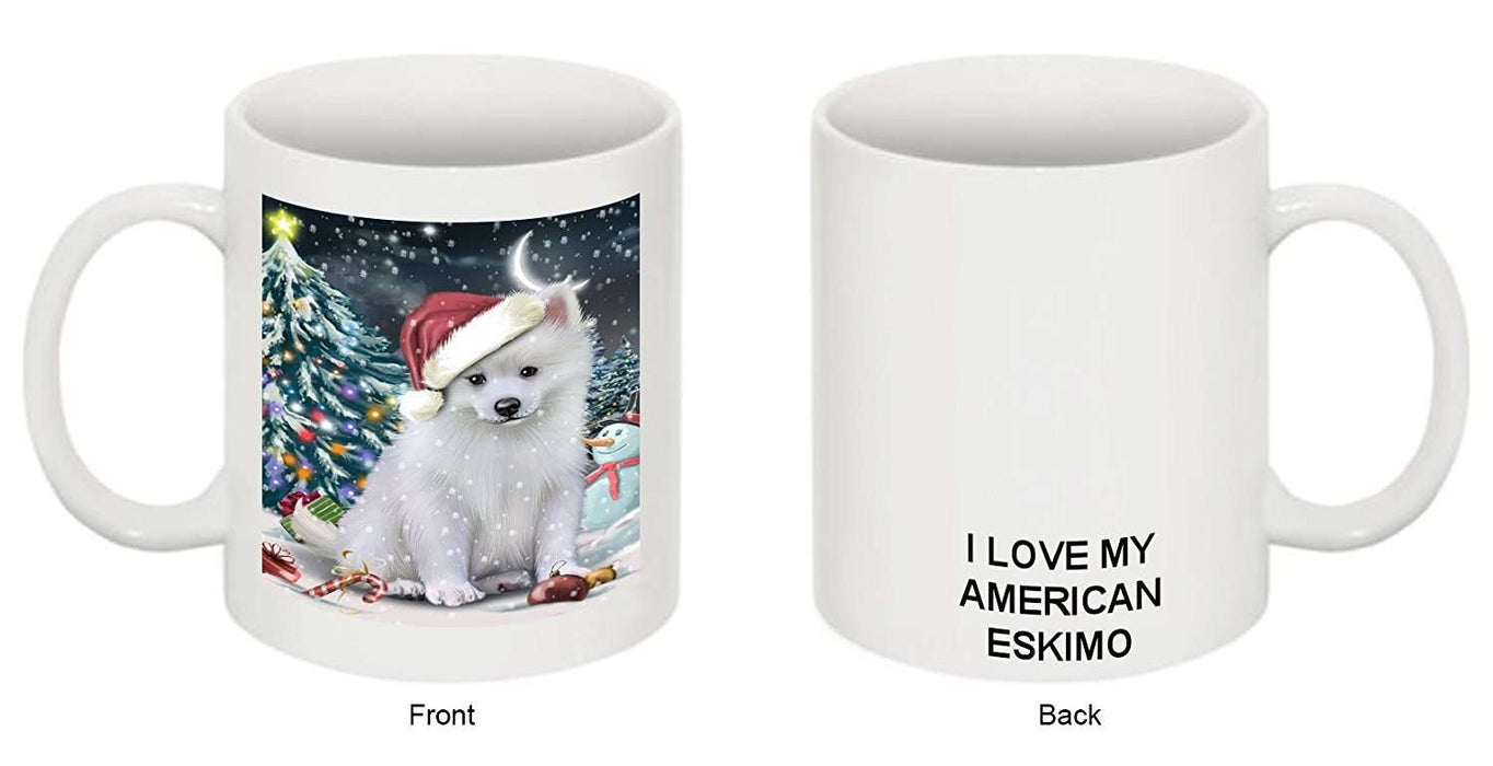 Have a Holly Jolly American Eskimo Dog Christmas Mug CMG0229
