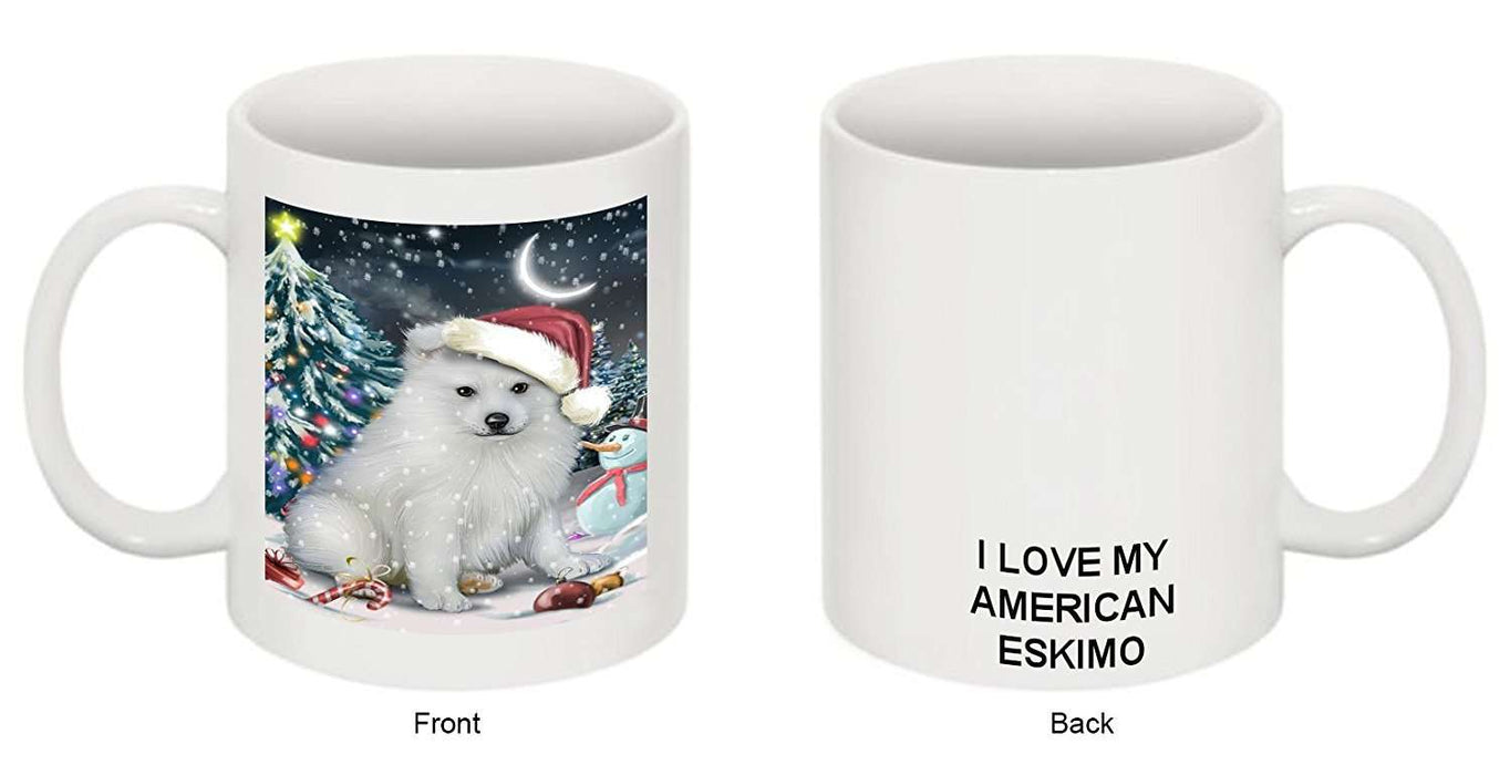 Have a Holly Jolly American Eskimo Dog Christmas Mug CMG0232
