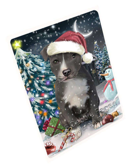 Have a Holly Jolly American Staffordshire Terrier Dog Christmas Cutting Board C59115