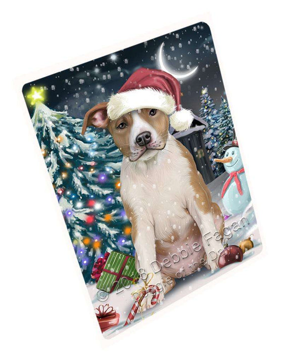 Have a Holly Jolly American Staffordshire Terrier Dog Christmas Cutting Board C59118