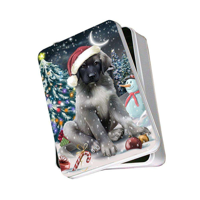 Have a Holly Jolly Anatolian Shepherd Dog Christmas Photo Storage Tin PTIN0156