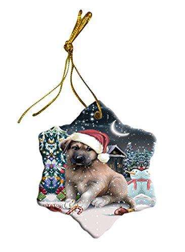 Have a Holly Jolly Anatolian Shepherd Dog Christmas Star Ornament POR2453