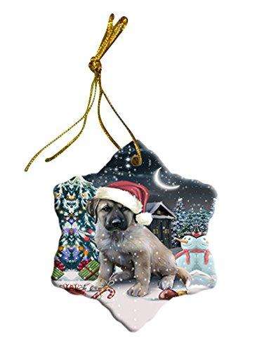 Have a Holly Jolly Anatolian Shepherd Dog Christmas Star Ornament POR2454