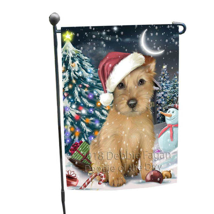 Have a Holly Jolly Australian Terrier Dog Christmas  Garden Flag GFLG51621