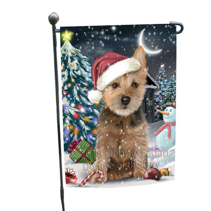 Have a Holly Jolly Australian Terrier Dog Christmas  Garden Flag GFLG51624